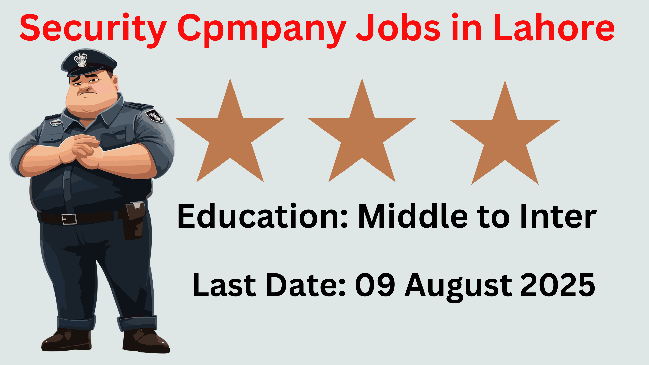 latest security company jobs